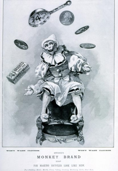 Brooke's Monkey Brand Soap. The Graphic, Christmas, 1897