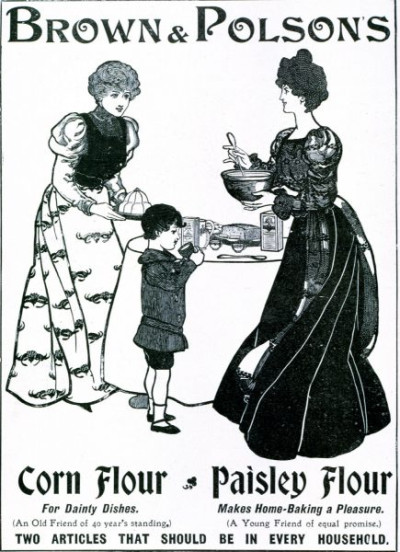 Brown & Poulson's Cornflour. The Graphic, Christmas, 1898