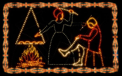 Blackpool Illuminations, 1975
