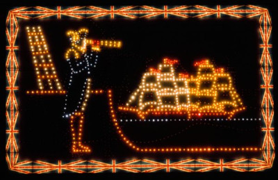 Blackpool Illuminations, 1975