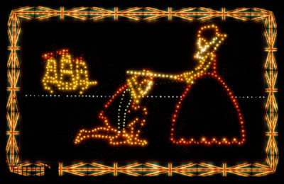 Blackpool Illuminations, 1975