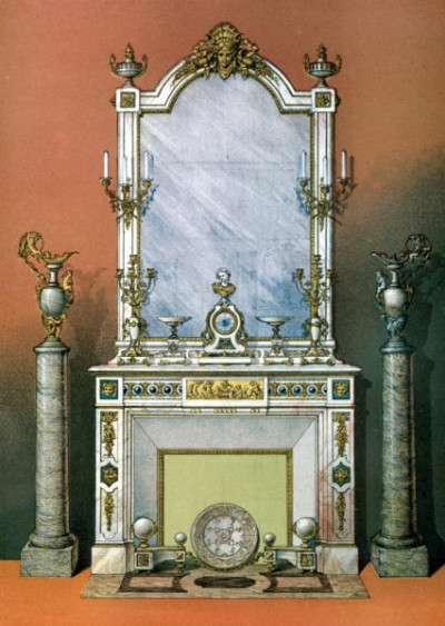 The International Exhibition, 1862. A selection of chromolithic plates from MASTERPIECES OF INDUSTRIAL ART & SCULPTURE AT THE INTERNATIONAL EXHIBITION, 1862, Day & Son. A cross-section of furniture, textiles, ceramics, glassware, etc.