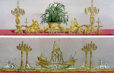 The International Exhibition, 1862. A selection of chromolithic plates from MASTERPIECES OF INDUSTRIAL ART & SCULPTURE AT THE INTERNATIONAL EXHIBITION, 1862, Day & Son. A cross-section of furniture, textiles, ceramics, glassware, etc.