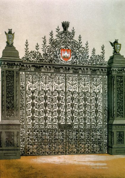 The International Exhibition, 1862. A selection of chromolithic plates from MASTERPIECES OF INDUSTRIAL ART & SCULPTURE AT THE INTERNATIONAL EXHIBITION, 1862, Day & Son. A cross-section of furniture, textiles, ceramics, glassware, etc.