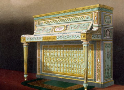 The International Exhibition, 1862. A selection of chromolithic plates from MASTERPIECES OF INDUSTRIAL ART & SCULPTURE AT THE INTERNATIONAL EXHIBITION, 1862, Day & Son. A cross-section of furniture, textiles, ceramics, glassware, etc.