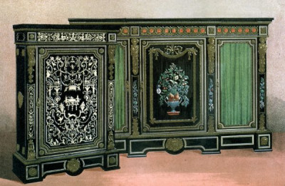 The International Exhibition, 1862. A selection of chromolithic plates from MASTERPIECES OF INDUSTRIAL ART & SCULPTURE AT THE INTERNATIONAL EXHIBITION, 1862, Day & Son. A cross-section of furniture, textiles, ceramics, glassware, etc.