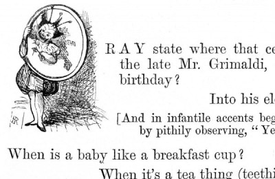 Inital Letters. LVB 2201 015 A selection of humorous, often ingenious, pictorial initials (always the first letter of a sentence) from PUNIANA, or THOUGHTS WISE & OTHER-WISE by the Hon. Hugh Rowley, Hotten, 1867. The designs are all by Rowley himself…. MORE PUNIANA and other works of a similar type.