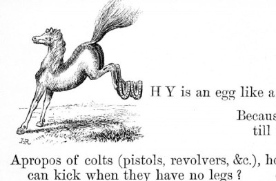 Inital Letters. LVB 2201 021 A selection of humorous, often ingenious, pictorial initials (always the first letter of a sentence) from PUNIANA, or THOUGHTS WISE & OTHER-WISE by the Hon. Hugh Rowley, Hotten, 1867. The designs are all by Rowley himself…. MORE PUNIANA and other works of a similar type.