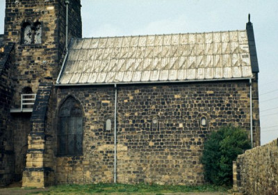 The tower and chancel