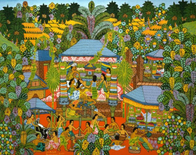 Balinese Folk Art