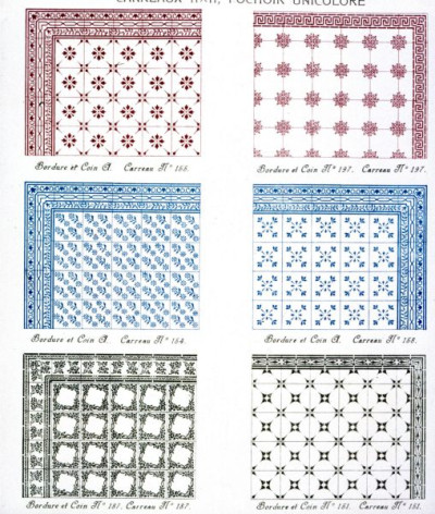 Decorative French Tiles I