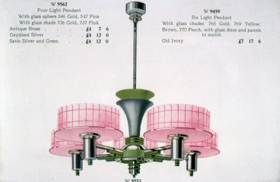 Decorative Electric Light Fittings 1