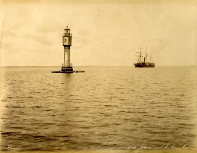 Pascal Sebah Album: Phare nord des lacs Amers, 1800s