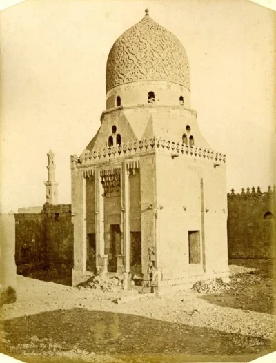 Pascal Sebah Album: Kom-Ala-Osman Tombeau de Califes, Caire, 1800s