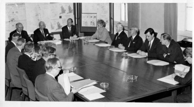T Dan Smith Archive: The Royal Commission on Local Government in England meets for the last time to sign its report, 8th May 1969