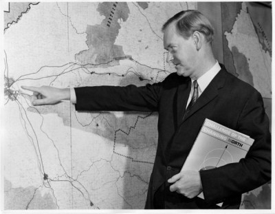 T Dan Smith Archive: With Harold Wilson, Nov 1968