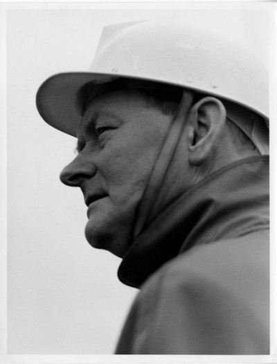 T Dan Smith Archive: T Dan Smith at ICI Billingham, 1969