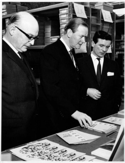 T Dan Smith Archive: T Dan Smith at Wiggins Teape Group Factory Opening, 1968