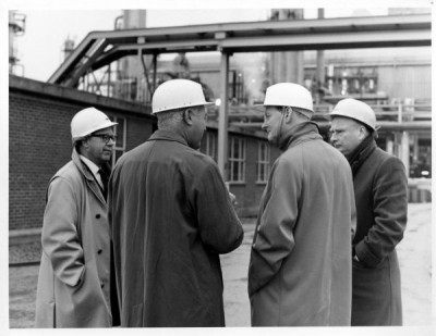 T Dan Smith Archive: T Dan Smith at ICI Billingham, 1969