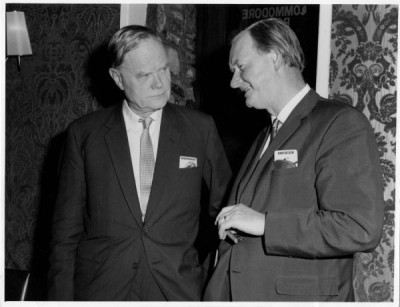 T Dan Smith Archive: T Dan Smith and Sir Patrick Dean, 16th September 1969