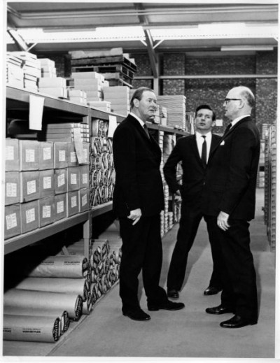 T Dan Smith Archive: T Dan Smith at Wiggins Teape Group, 1968