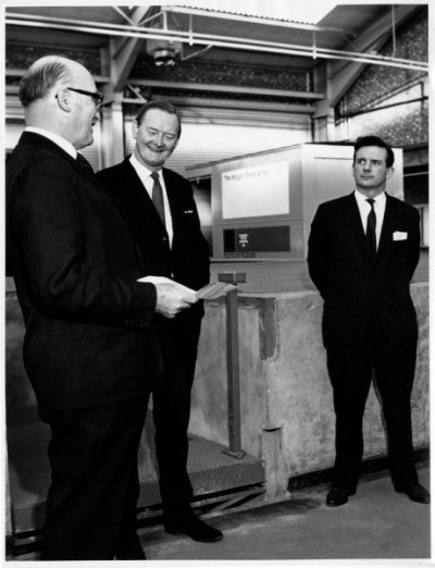 T Dan Smith Archive: T Dan Smith at Wiggins Teape Group Factory Opening, 1968