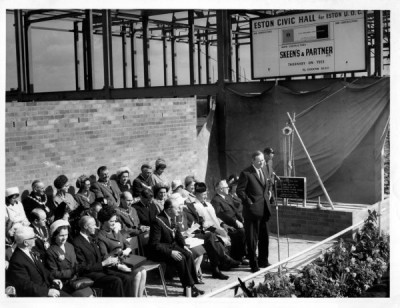 T Dan Smith Archive: Eston Foundation Stone, April 1965