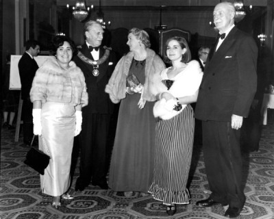 T Dan Smith Archive: Unnamed group in formal dress