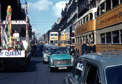 T Dan Smith Slides: May Day Parade, Newcastle, 1963