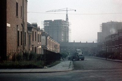 T Dan Smith Slides: Site of new Scotswood shops, 1961
