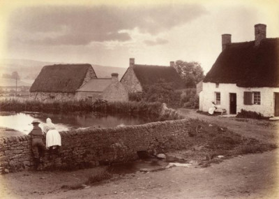 Gibson Collection: At Bardon Mill, late 1800s