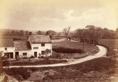 Gibson Collection: Bridge End Cottages, Hexham, late 1800s