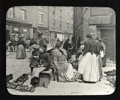 Lee Collection: Old Shoe Market, Sandgate, Newcastle, c. 1890s