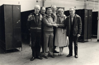 Wills' Factory: Mike McCarthy’s farewell do, 1986
