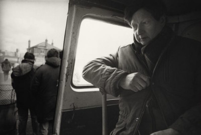 Seafarers: Picket van – Birkenhead, 1987
