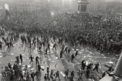 Meadow Well: Anti Poll Tax Demonstration, Trafalgar Square, 1988-1991
