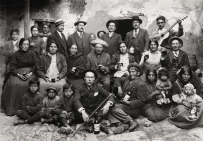 Chambi Collection: Fiesta gathering, Cuzco, c. 1930
