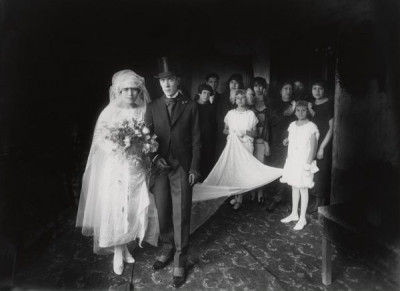 Chambi Collection: Gadea wedding, Cuzco, 1930