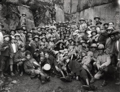 Fiesta of the Guardia Civil, Sacsayhuaman, Cuzco, 1930Chambi Collection: