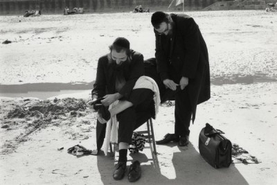 Writing in the Sand: Whitley Bay, August 1978