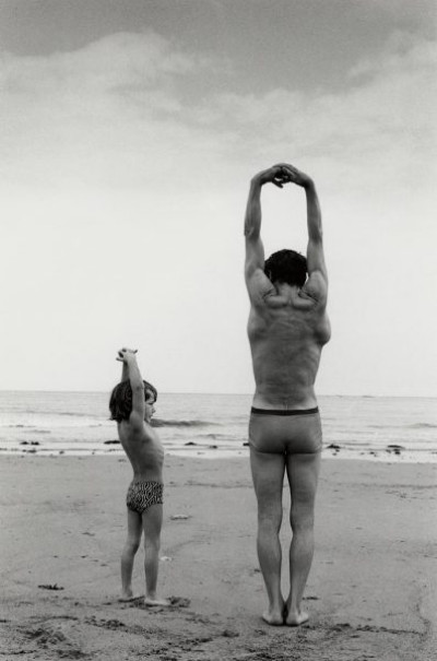 Writing in the Sand: Roker Beach, Sunderland, 1978