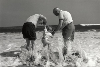 Writing in the Sand: Whitley Bay, 1978