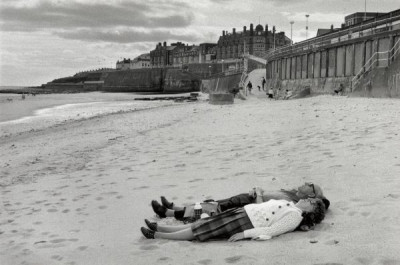Writing in the Sand: Whitley Bay, August 1985