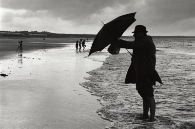 Writing in the Sand: Whitley Bay, August 1985