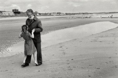 Writing in the Sand: Whitley Bay, August 1990
