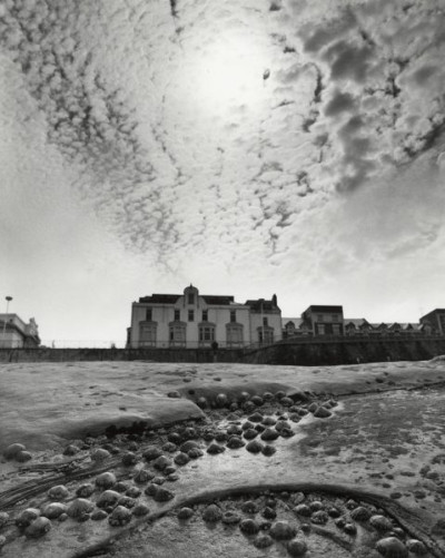 Writing in the Sand: Whitley Bay, August 1995