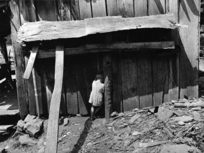 Russell Lee Collection: Child of miner at her home. Four Mile, Bell County, Kentucky, 4th September 1946