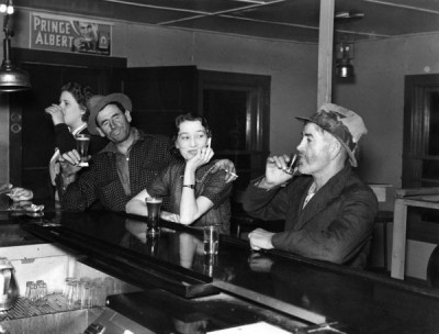 Russell Lee Collection: Saturday Night in a Saloon, Craigville, Minnesota, September 1937