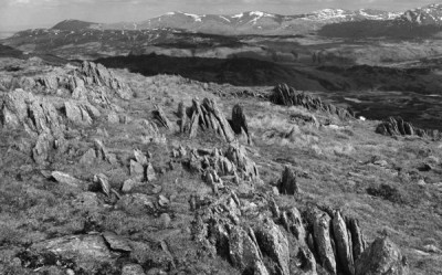 Cumbrian Landscapes: Seatoller Fell towards Borrowdale Fells, Cumbria, 1980