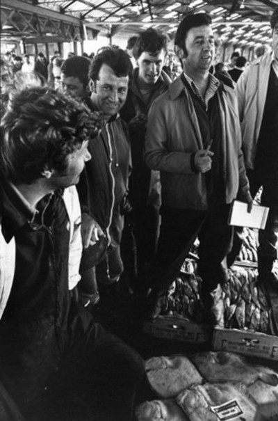 Fishing Industry: Fish Auction, North Shields, Tyneside, 1979